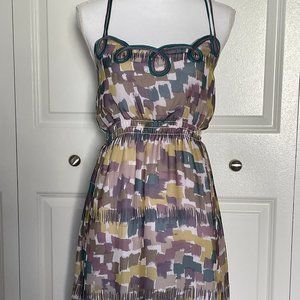 wendykatlen Water Color Strappy Dress